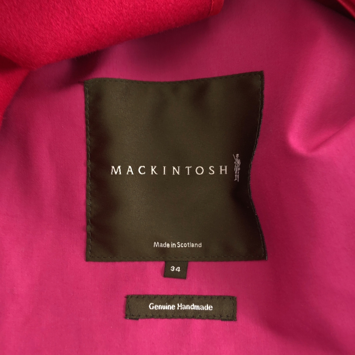 MACKINTOSH / マッキントッシュ ゴム引き ライナー付き フーテッド コート