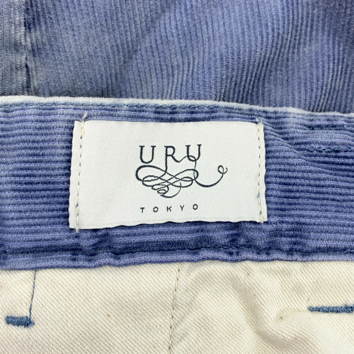 URU / ウル 2 tuck pants コーデュロイ パンツ