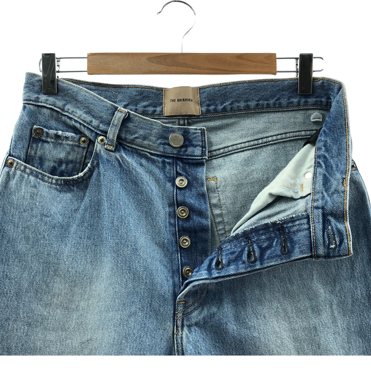 THE SHISHIKUI / シシクイ LOOSE  デニム テーパードパンツ