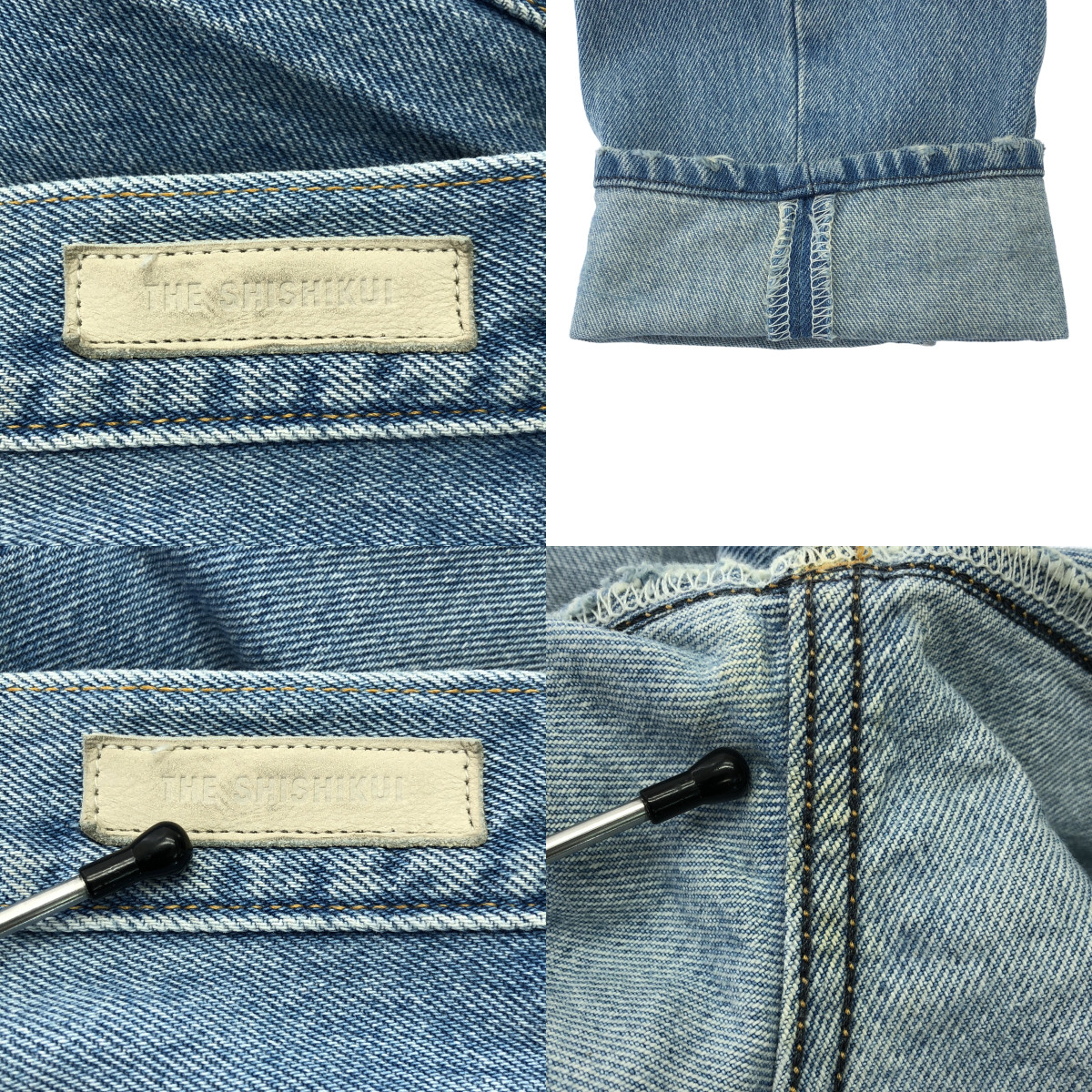 THE SHISHIKUI / シシクイ LOOSE  デニム テーパードパンツ