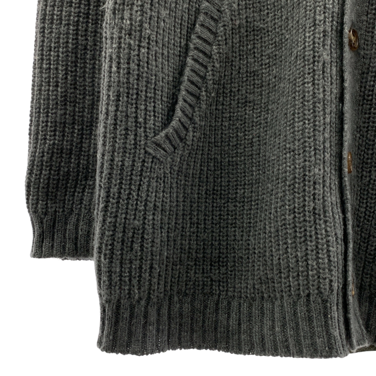 その他 モヘヤ ウール混 ニット カーディガン