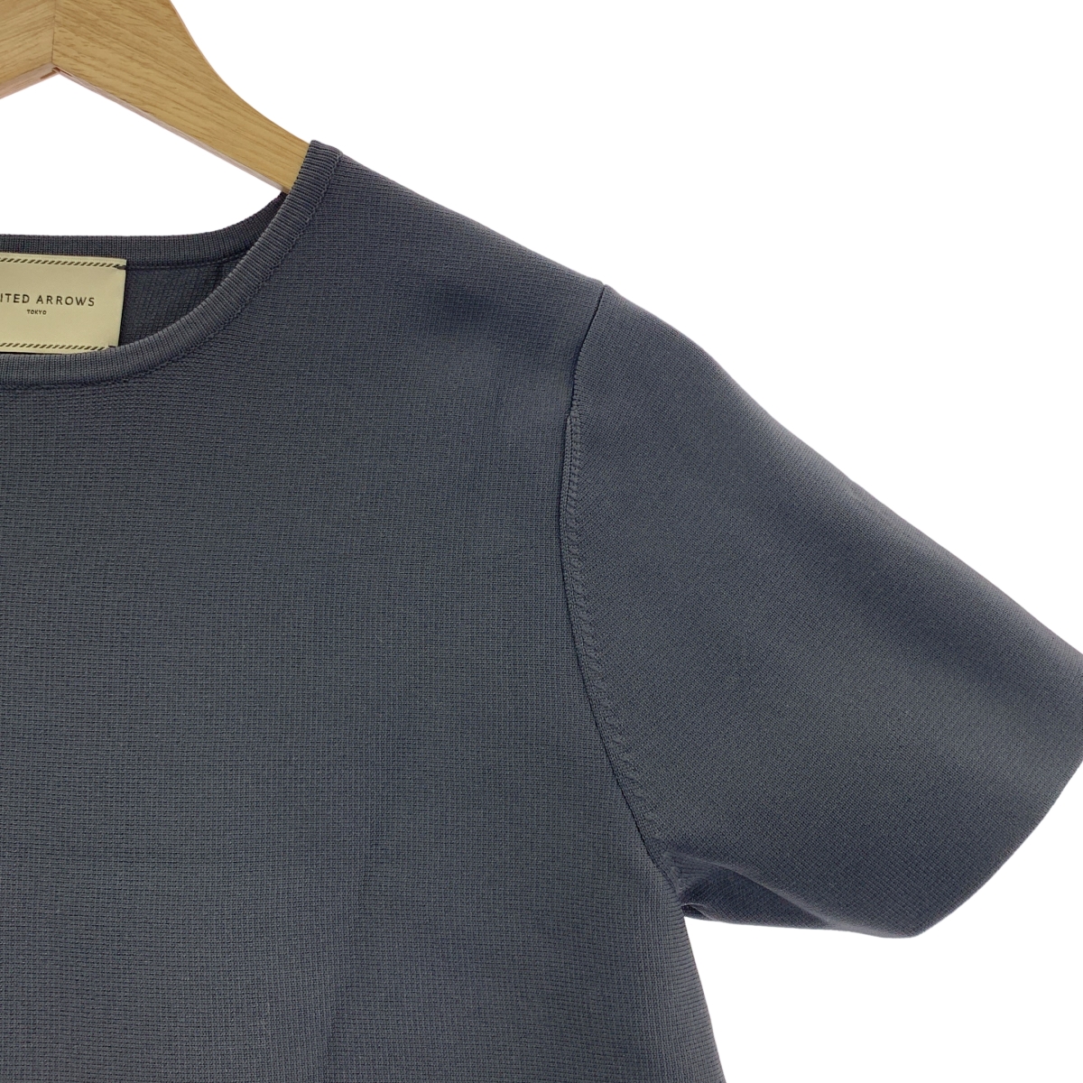 UNITED ARROWS / ユナイテッドアローズ P ペプラム ショートスリーブ ニット