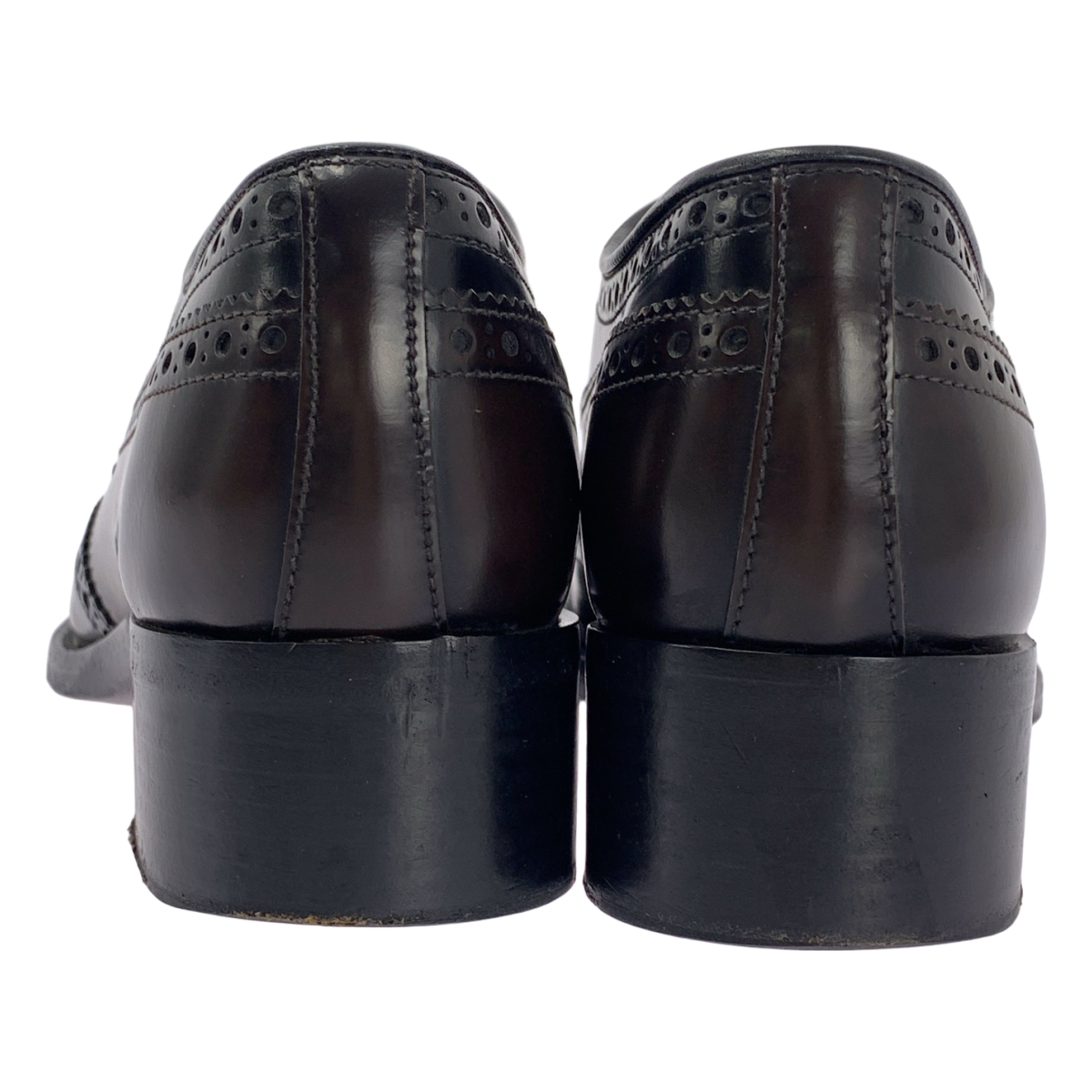 PRADA / プラダ レザー ウイングチップ ドレスシューズ