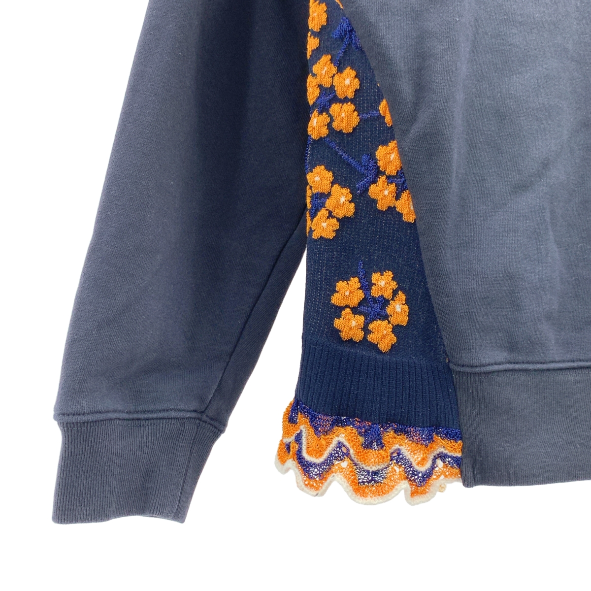 malamute / マラミュート フラワー ジャガード スウェット トレーナー