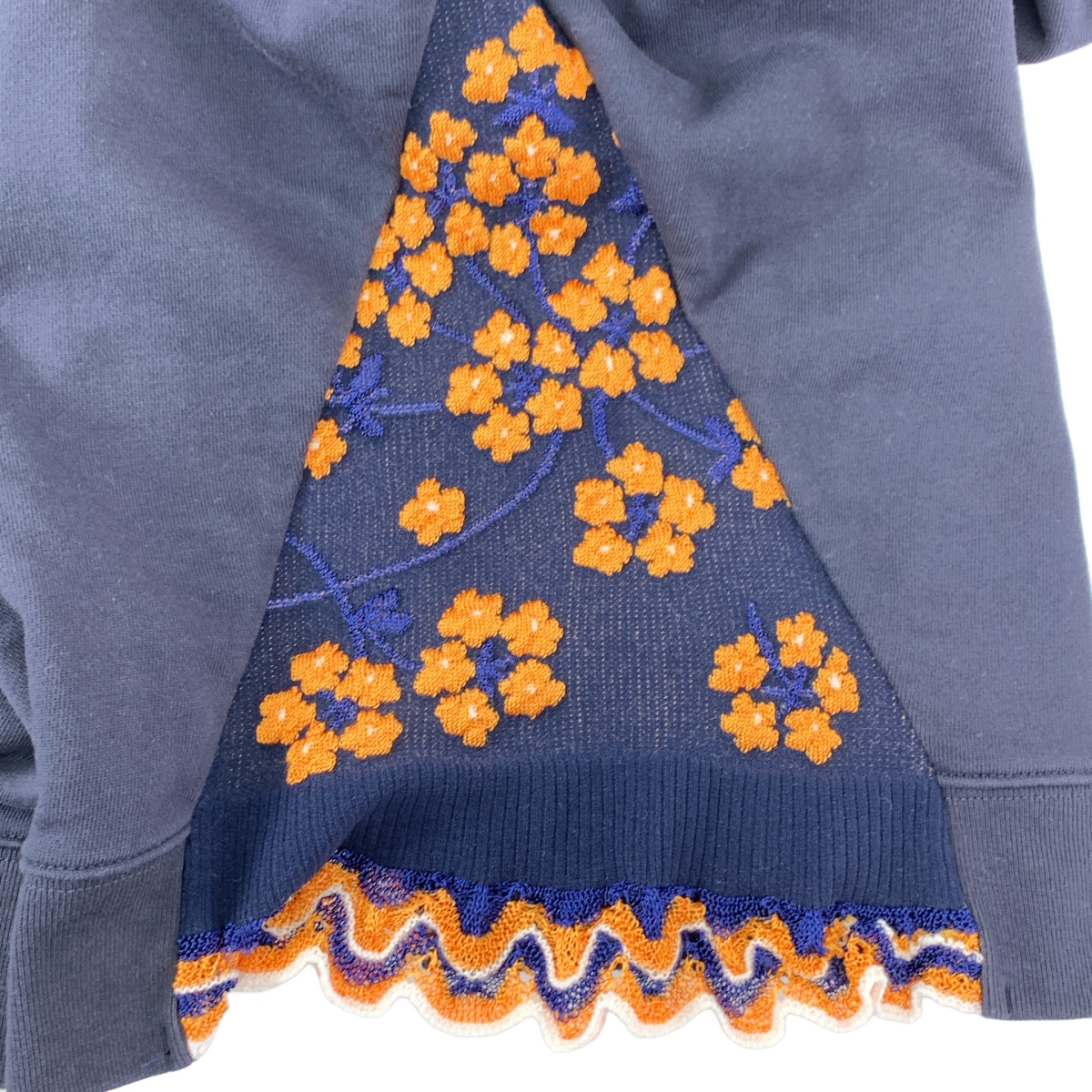 malamute / マラミュート フラワー ジャガード スウェット トレーナー