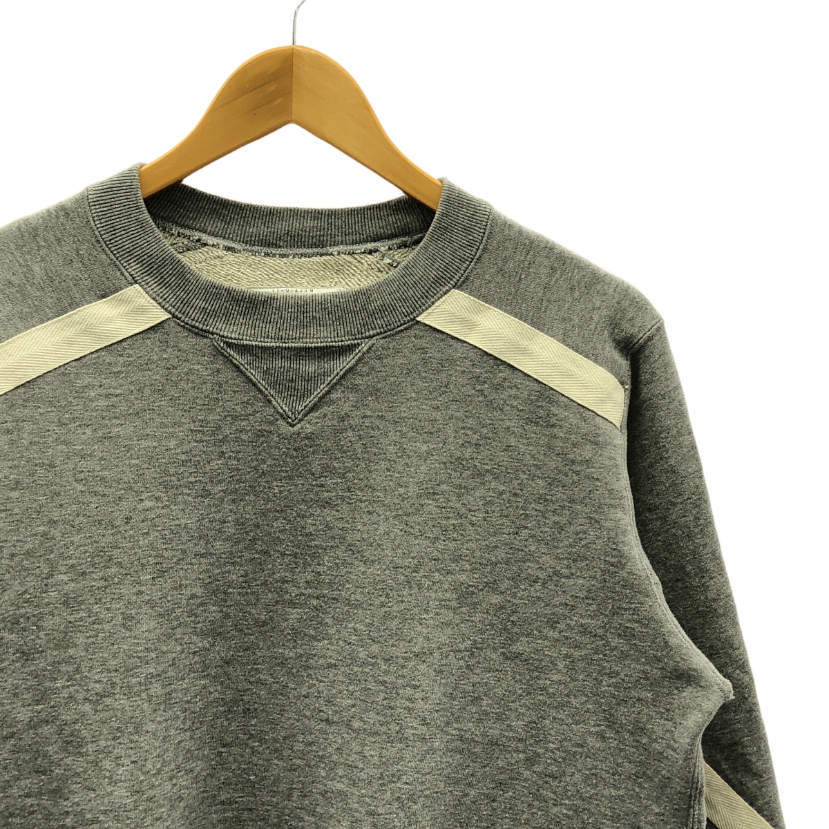 sacai / サカイ テープデザイン クルーネックスウェットトレーナー