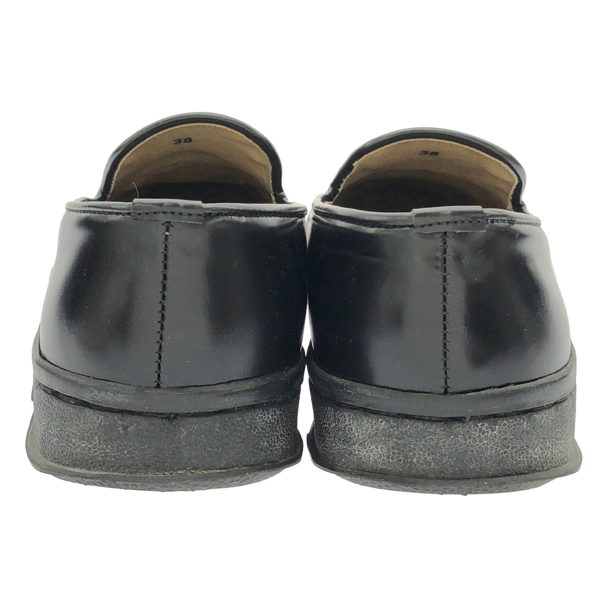 MANEBU / マネブ HEEHAW フェイススキン カウレザー スリッポン シューズ