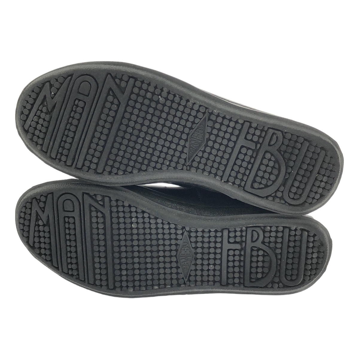 MANEBU / マネブ HEEHAW フェイススキン カウレザー スリッポン シューズ