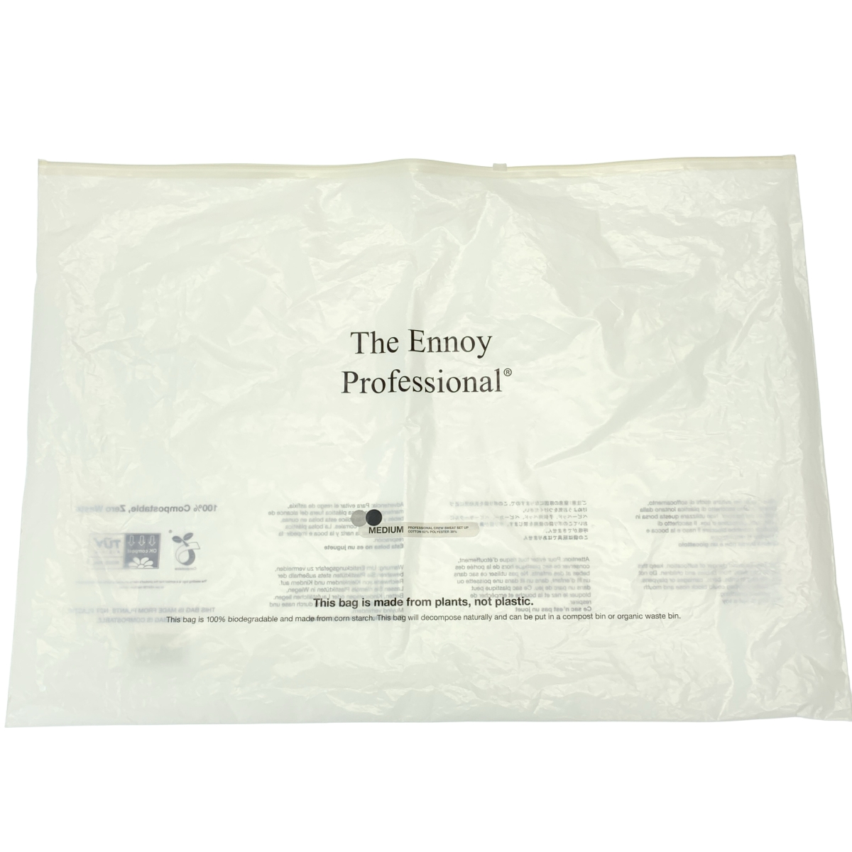 The Ennoy Professional / ザエンノイプロフェッショナル セットアップ / ロゴ 刺しゅう スウェット トレーナー パンツ