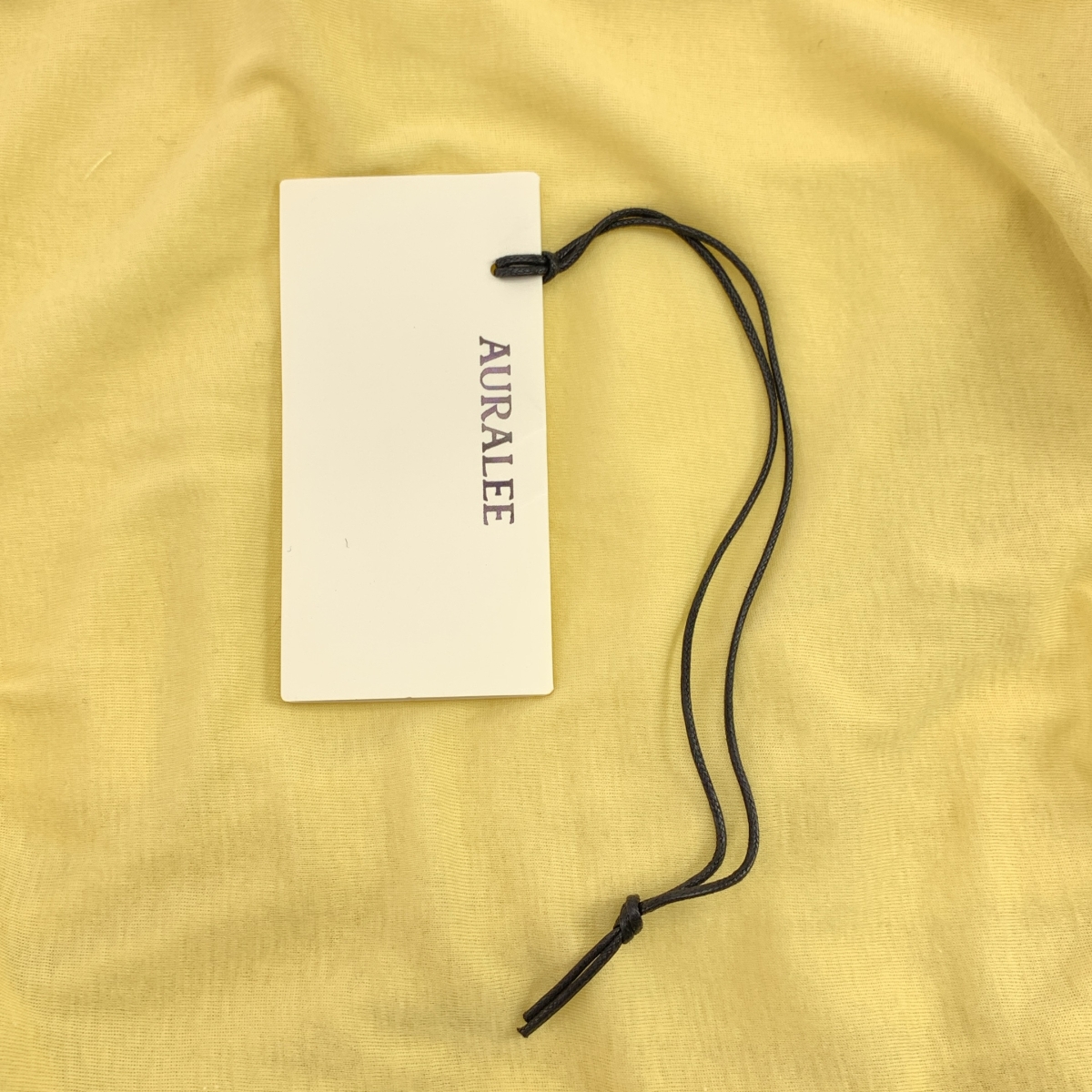 AURALEE / オーラリー HIGH GAUGE SHEER RIB TURTLE NECK L/S TEE カットソー