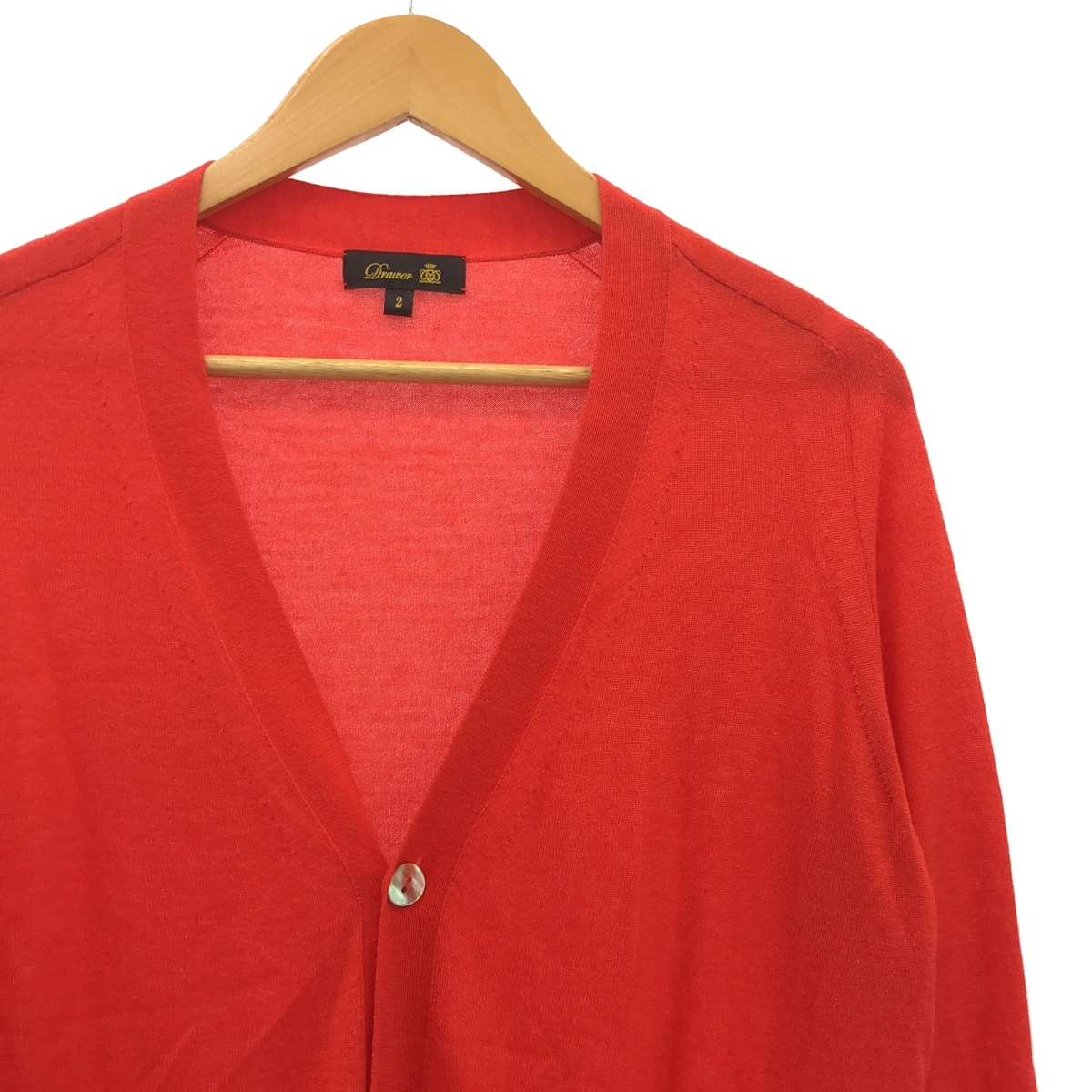 Drawer / ドゥロワー カシミヤ シルク カーディガン