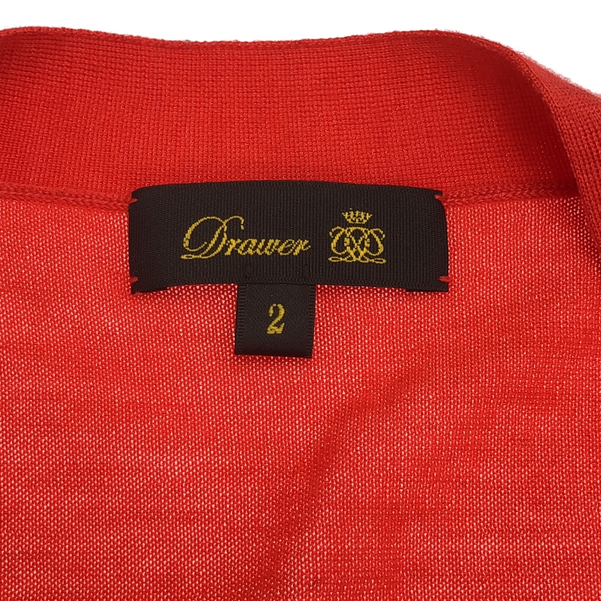 Drawer / ドゥロワー カシミヤ シルク カーディガン