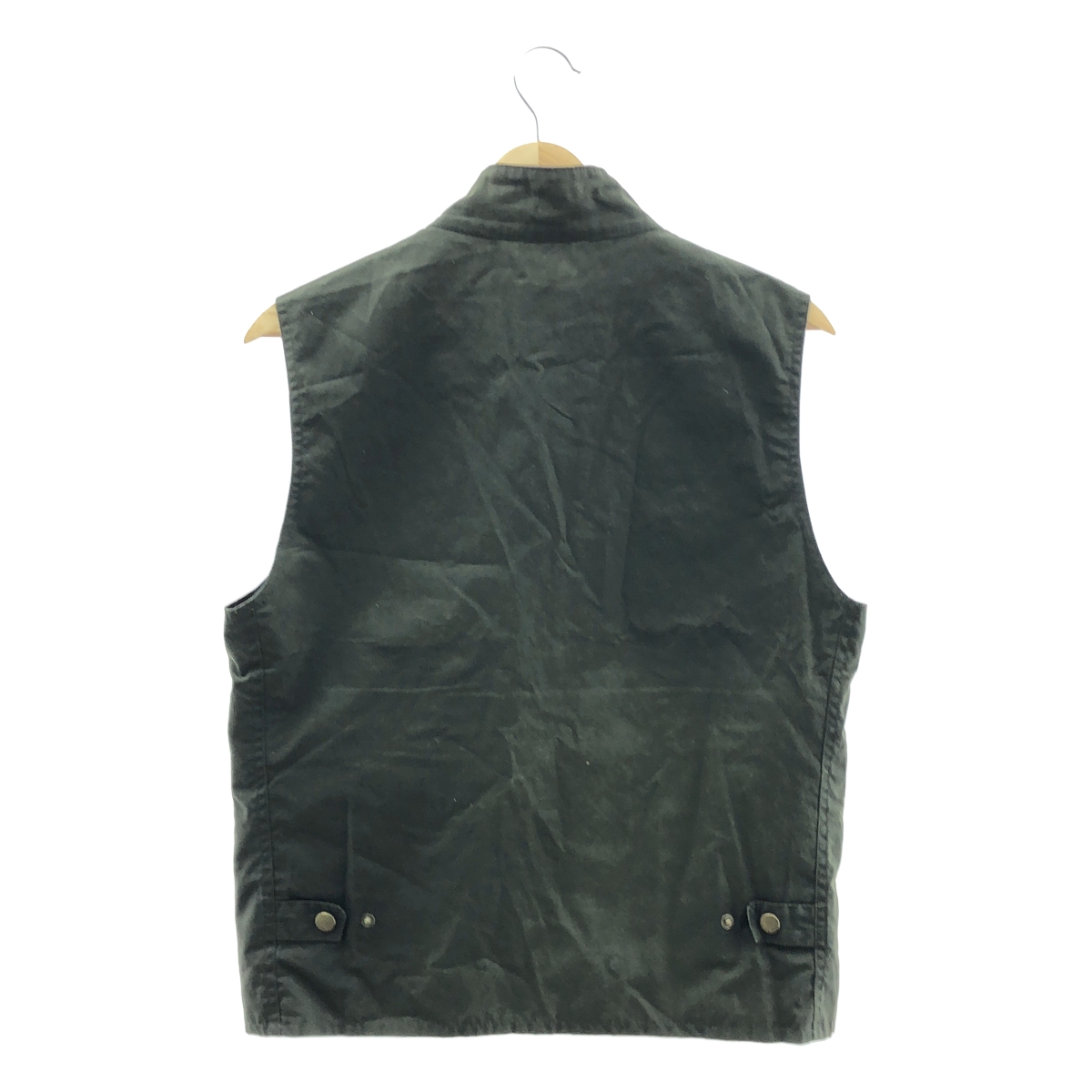 Barbour / バブアー SUMMER W/COAT オイルドコットン ジップアップ ベスト