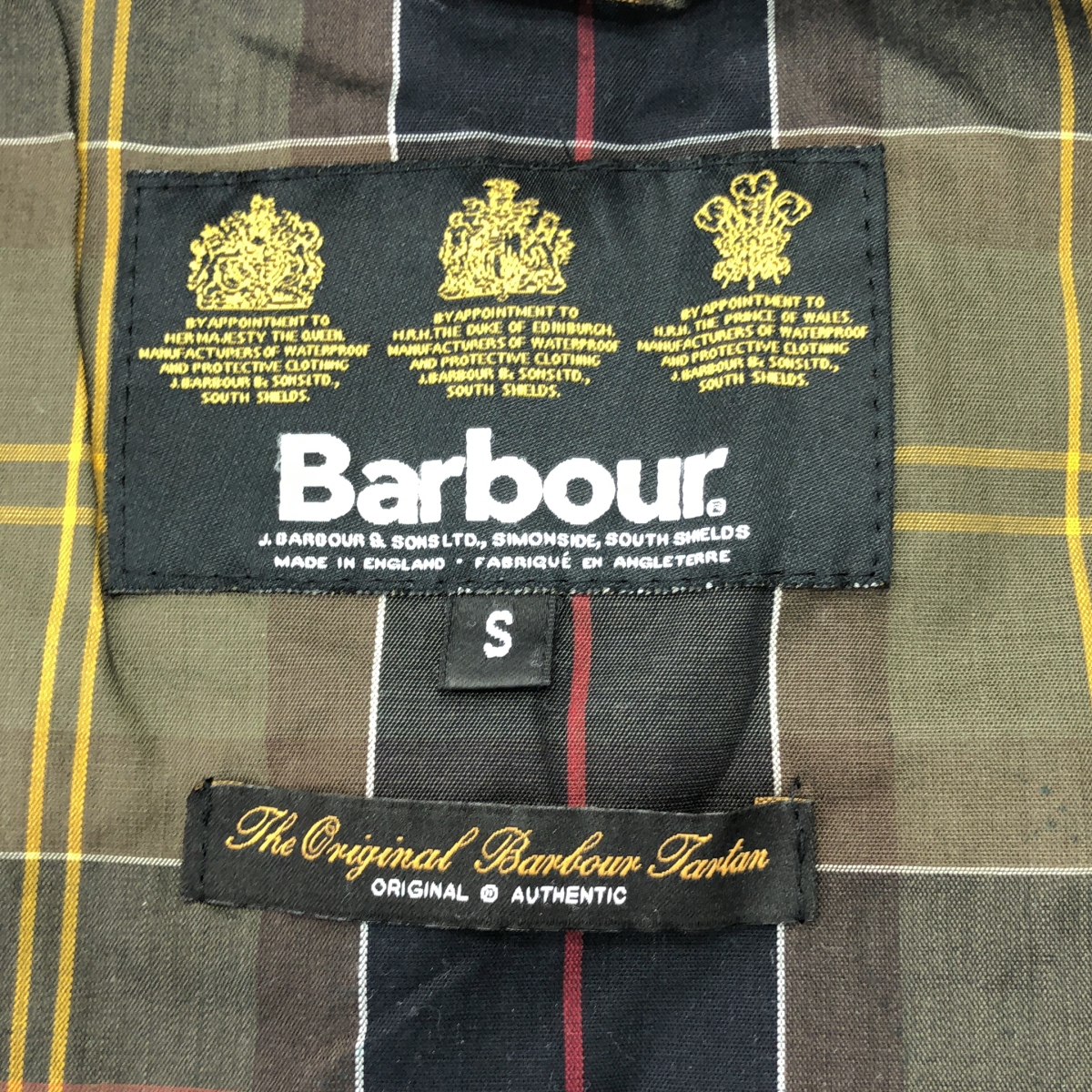 Barbour / バブアー SUMMER W/COAT オイルドコットン ジップアップ ベスト