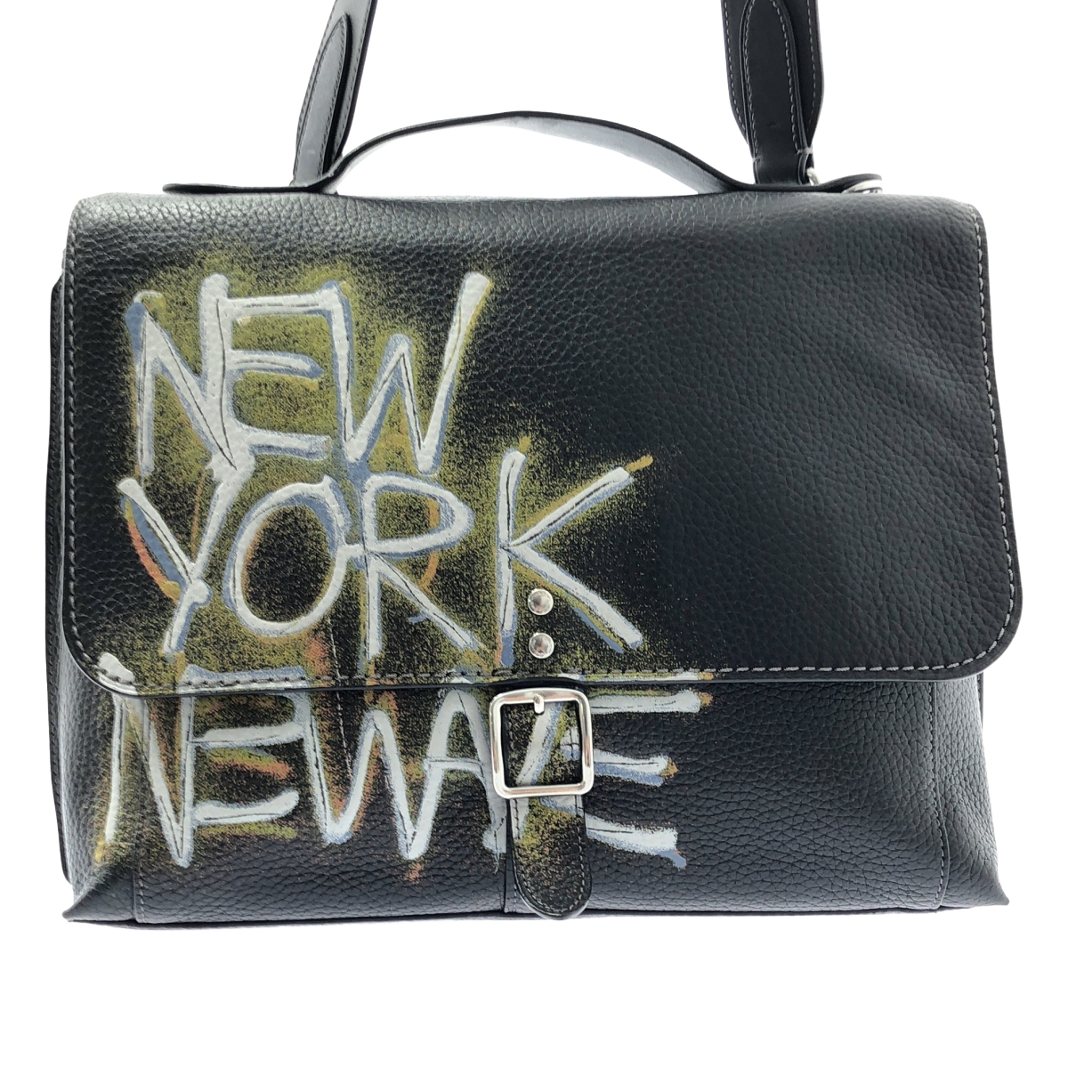 COACH / コーチ × JEAN MICHEL BASQUIAT バスキア / ローグ メッセンジャー バッグ