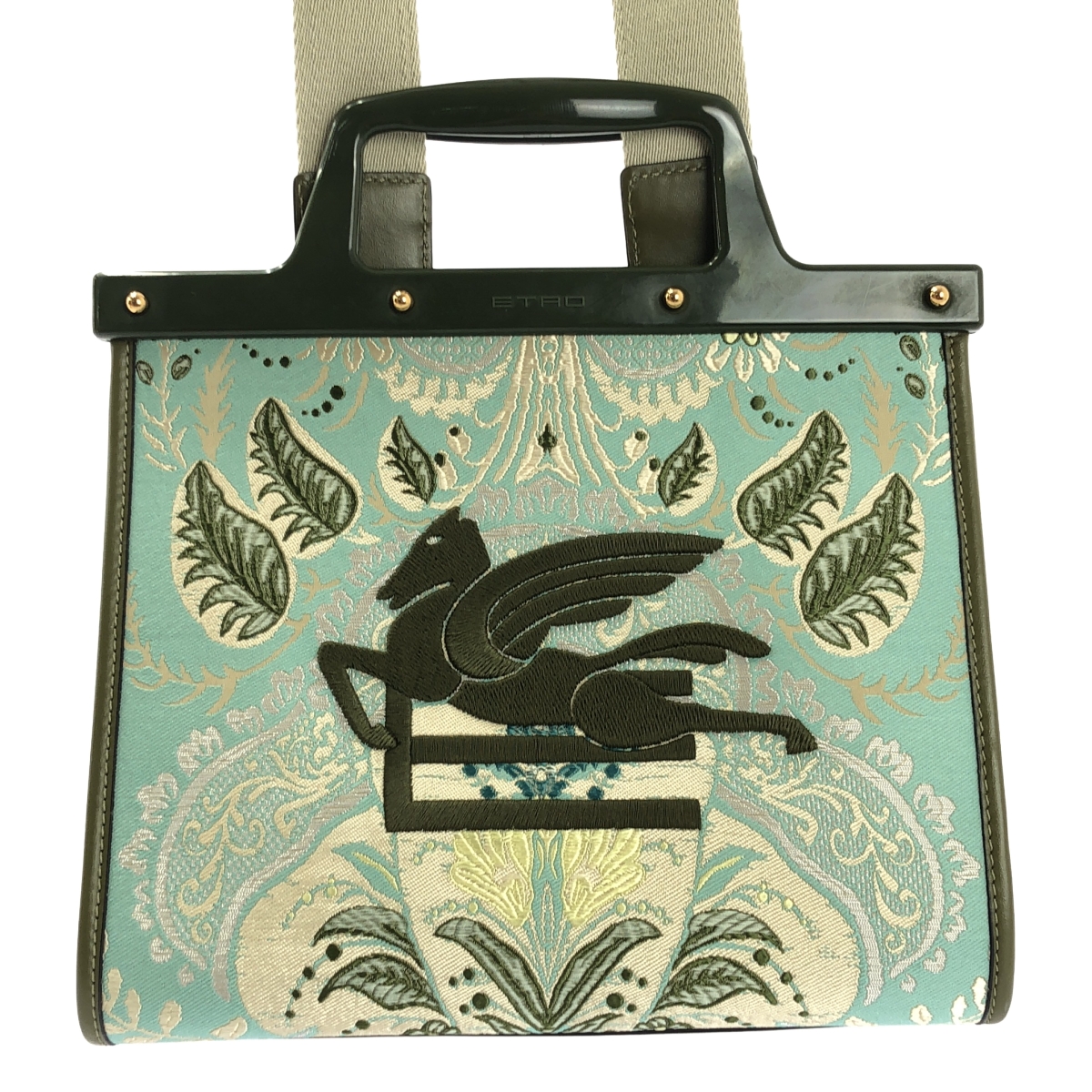 ETRO / エトロ フローラル ジャガード ラブトロッター ハンドバッグ