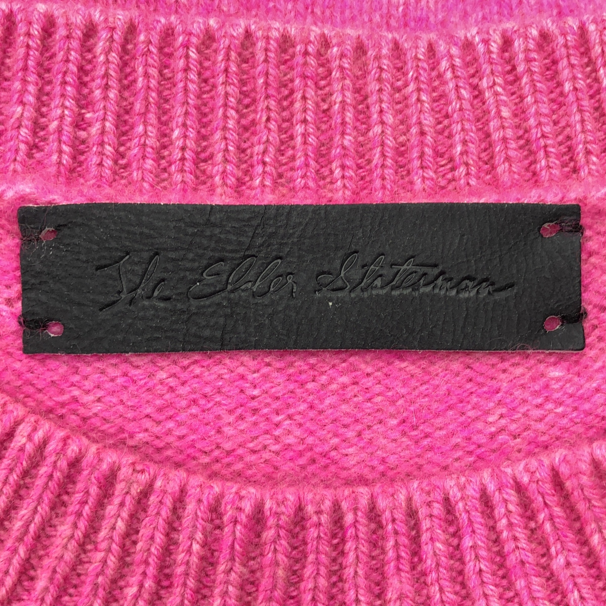 The Elder Statesman / ジエルダーステイツマン Ron Herman取扱い SIMPLE CREW Knit カシミヤ ニット