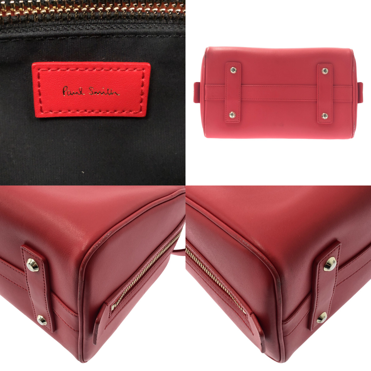 Paul Smith / ポールスミス 2WAY レザー ボストン バッグ