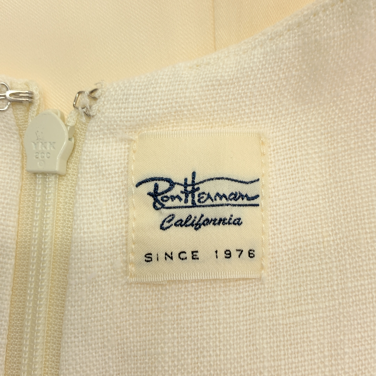 Ron Herman / ロンハーマン リネン ポケット ノースリーブ サロペット / 裏地付き