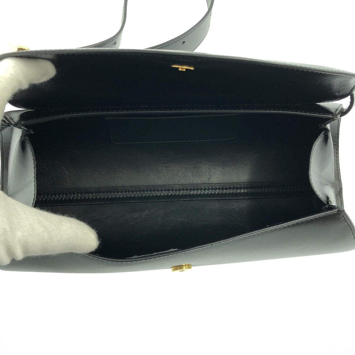 JIL SANDER / ジルサンダー Cannolo / カンノーロ レザー ロゴ ショルダーバッグ