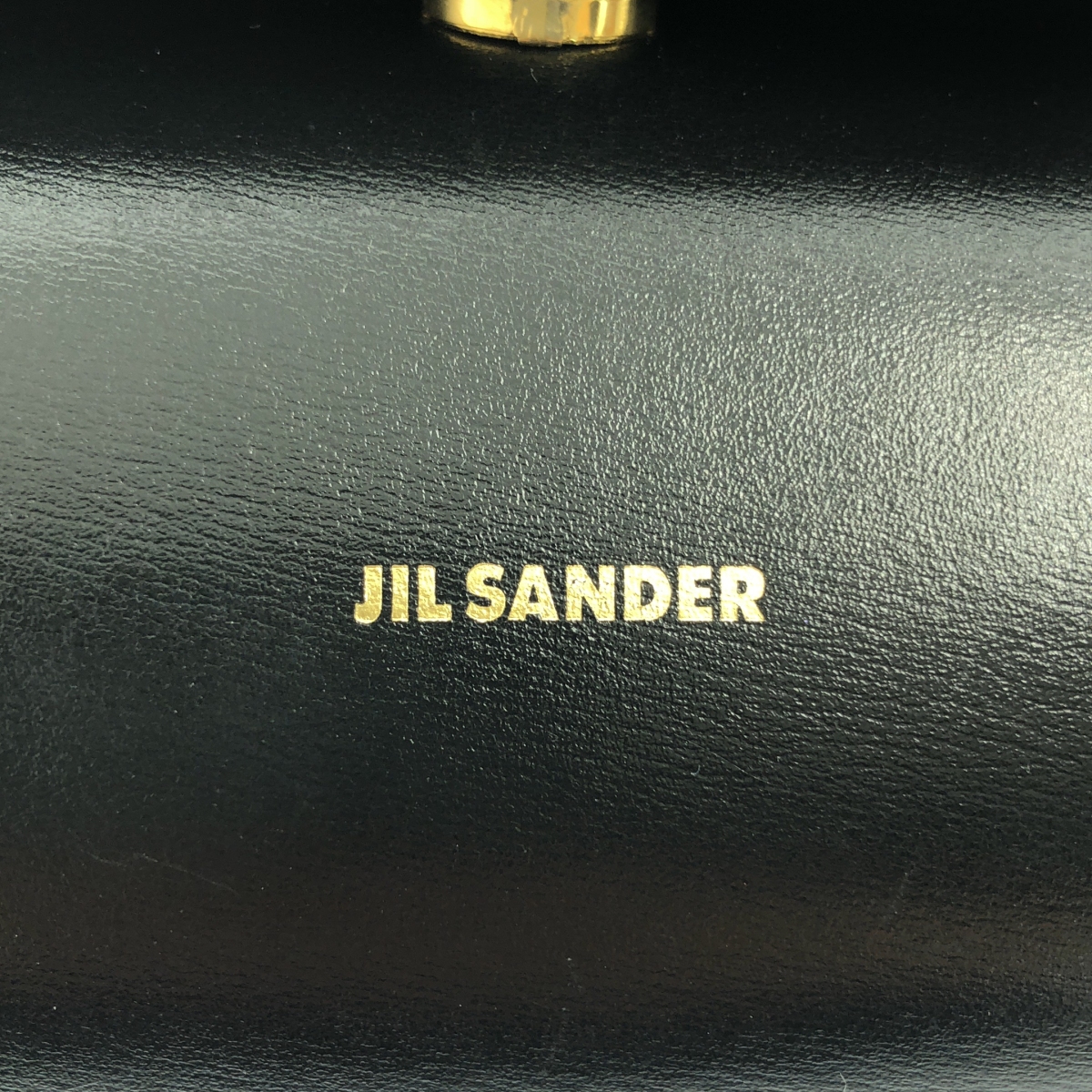 JIL SANDER / ジルサンダー Cannolo / カンノーロ レザー ロゴ ショルダーバッグ