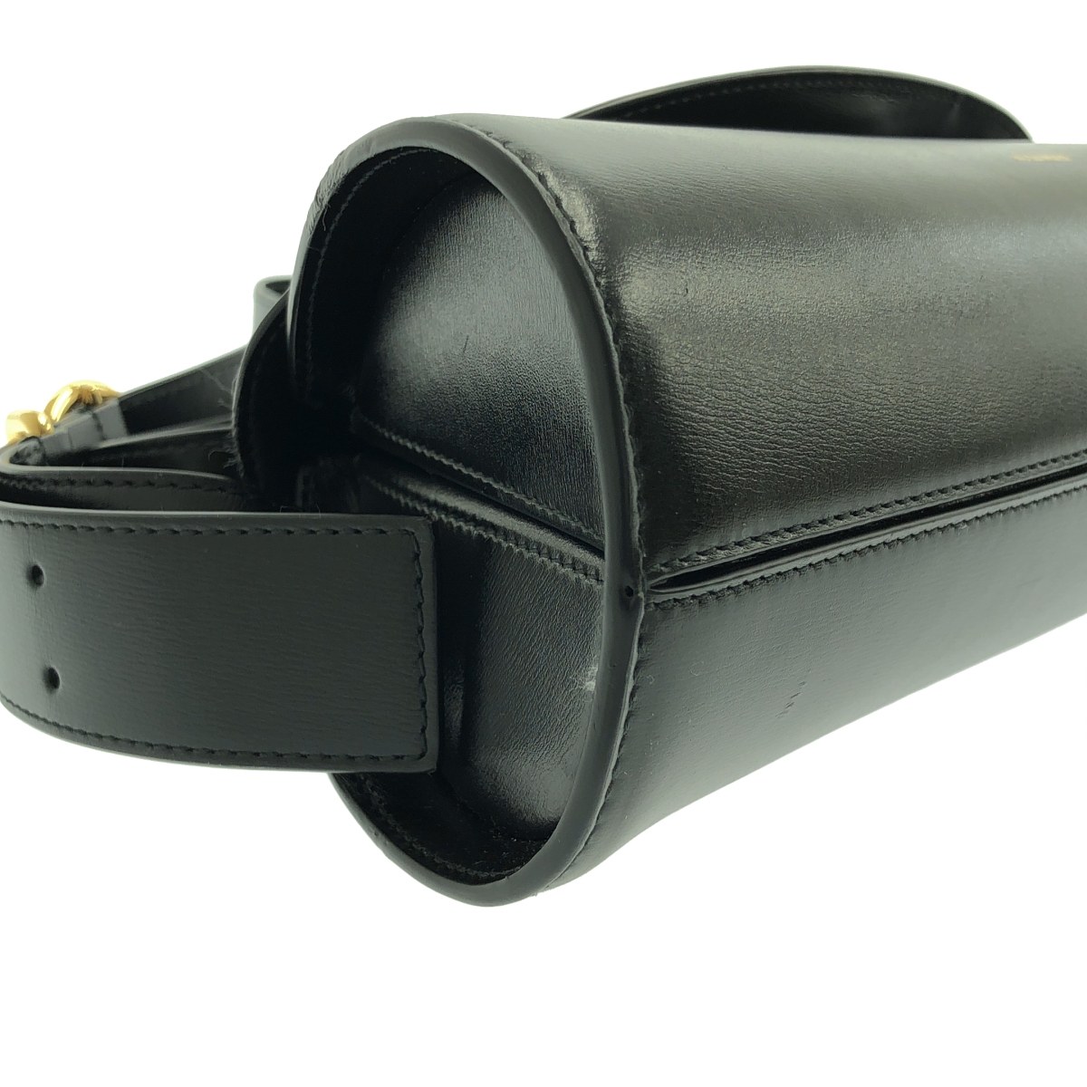 JIL SANDER / ジルサンダー Cannolo / カンノーロ レザー ロゴ ショルダーバッグ