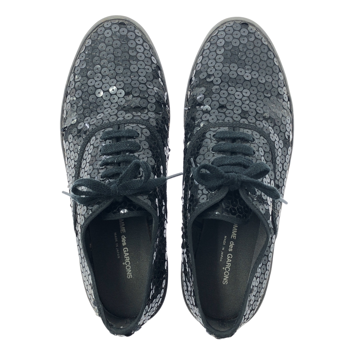 COMME des GARCONS / コムデギャルソン スパンコール装飾スニーカー