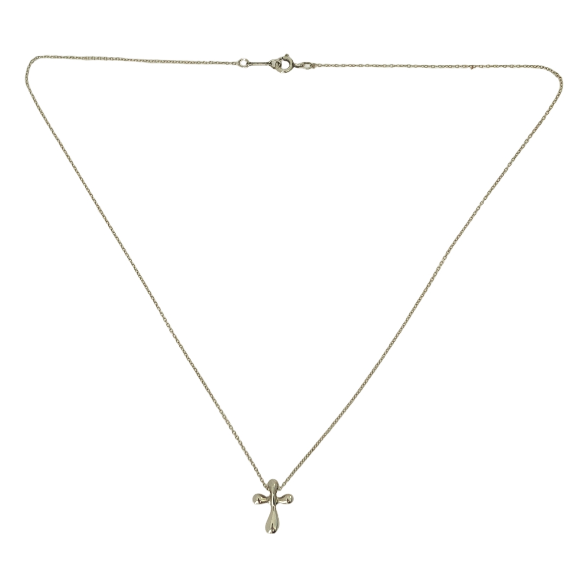 Tiffany & Co / ティファニー エルサ・ペレッティ シルバー925 スモールクロス ネックレス