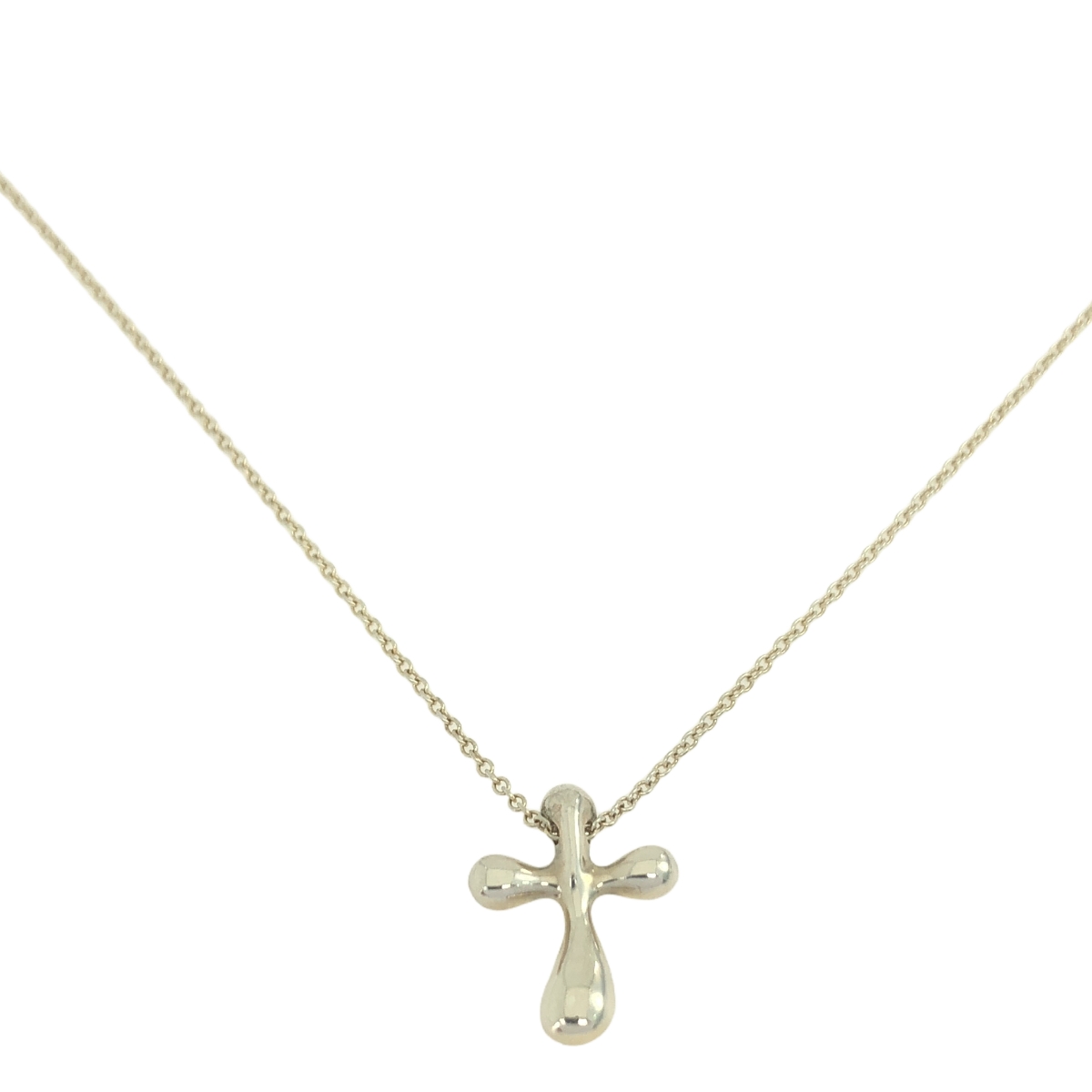 Tiffany & Co / ティファニー エルサ・ペレッティ シルバー925 スモールクロス ネックレス