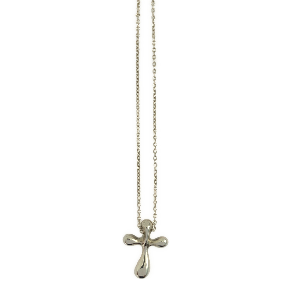Tiffany & Co / ティファニー エルサ・ペレッティ シルバー925 スモールクロス ネックレス