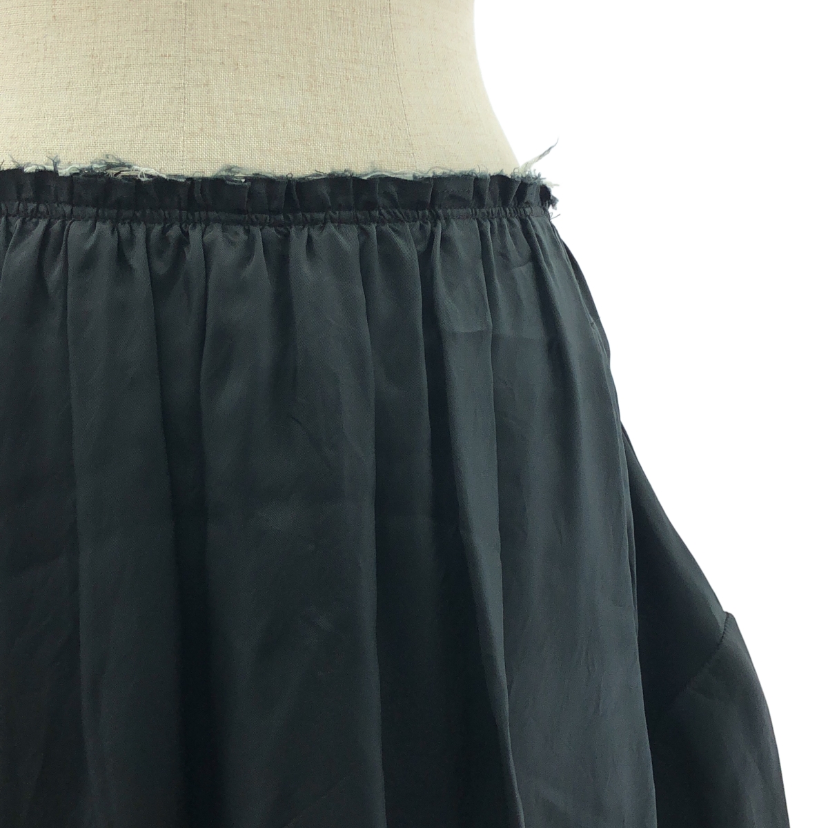 COMME des GARCONS COMME des GARCONS / コムコム 洗い加工 カットオフ ボリューム ロングスカート