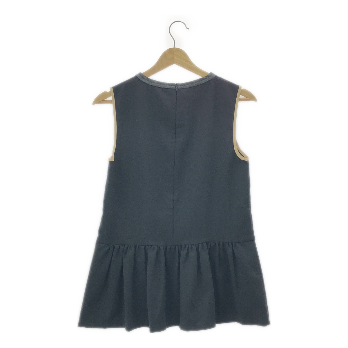 MARNI / マルニ ギャザー バックジップ ノースリーブ ブラウス