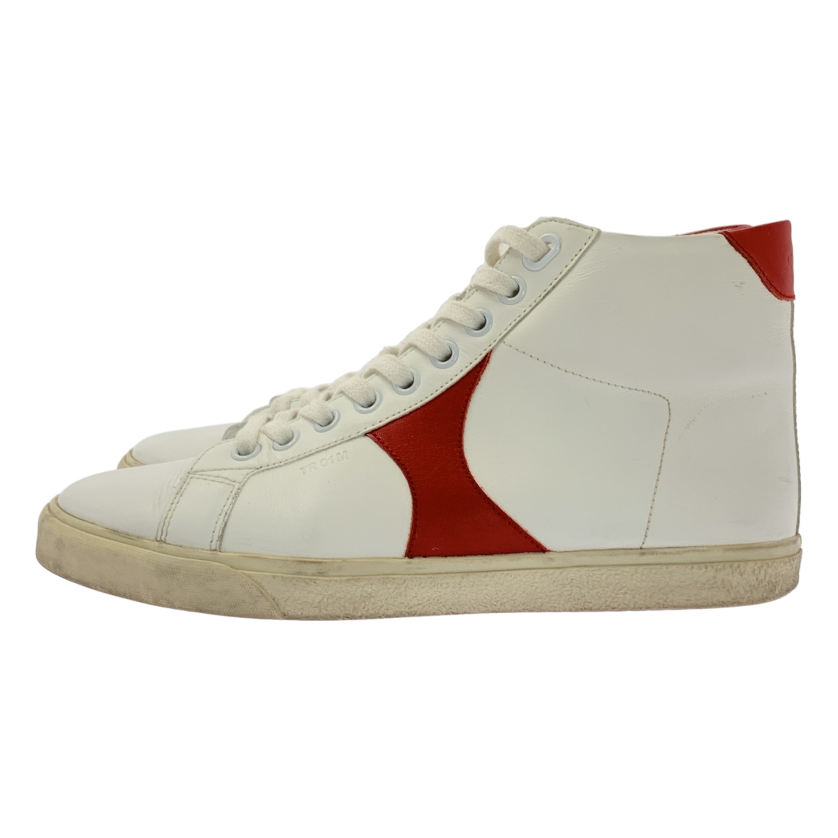 CELINE / セリーヌ TRIOMPHE トリオンフ / レザー ハイカット スニーカー TR01M