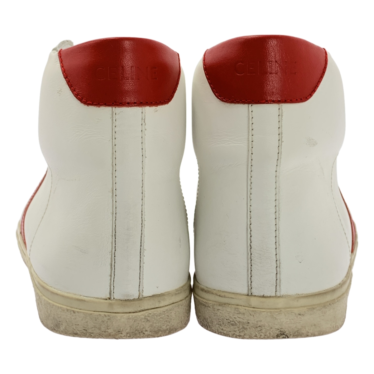 CELINE / セリーヌ TRIOMPHE トリオンフ / レザー ハイカット スニーカー TR01M