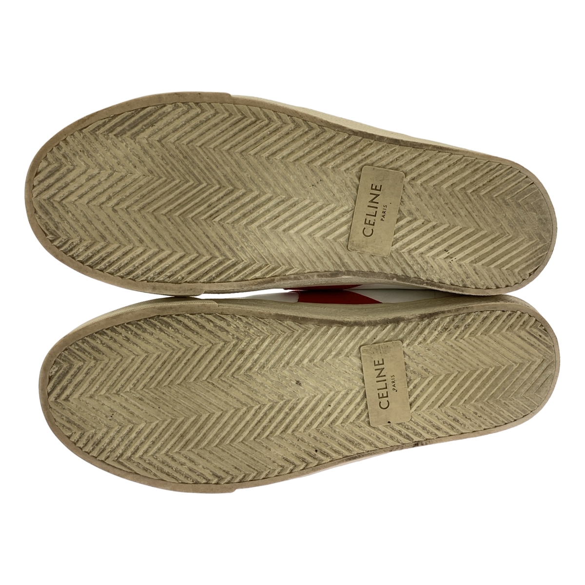 CELINE / セリーヌ TRIOMPHE トリオンフ / レザー ハイカット スニーカー TR01M