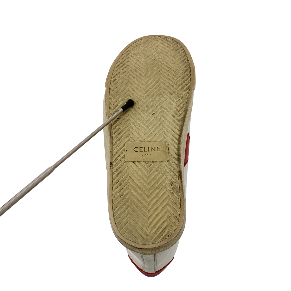 CELINE / セリーヌ TRIOMPHE トリオンフ / レザー ハイカット スニーカー TR01M