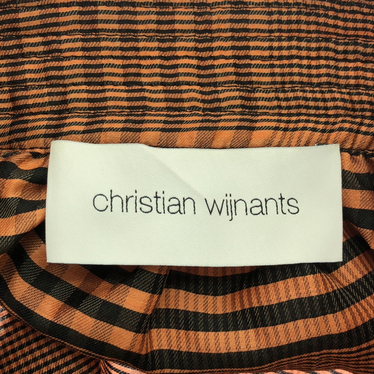 Christian Wijnants / クリスチャンワイナンツ シルクブレンド ベルテッド ポケット ワンピース