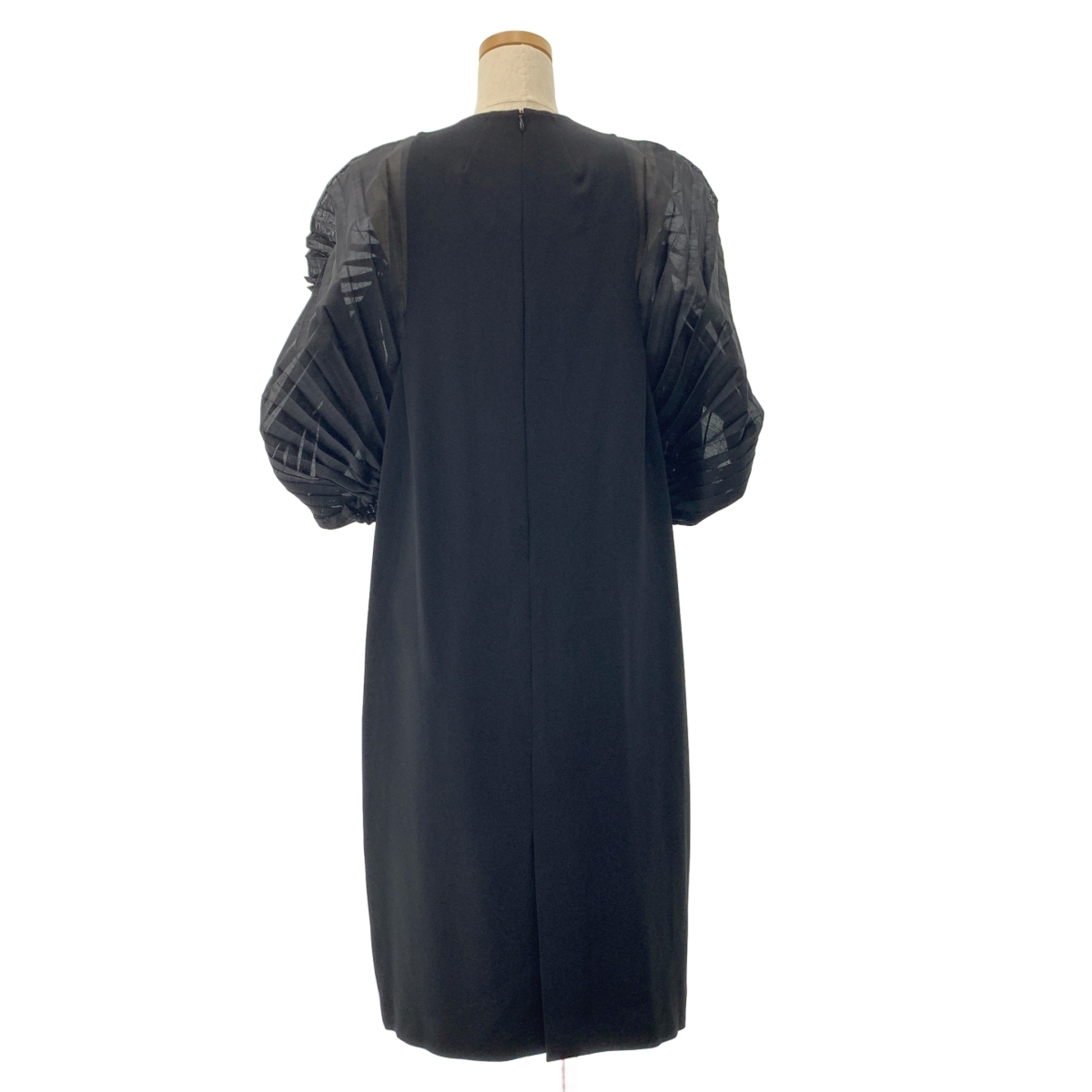 AKIRANAKA / アキラナカ プリーツ スリーブ プルオーバー ワンピース