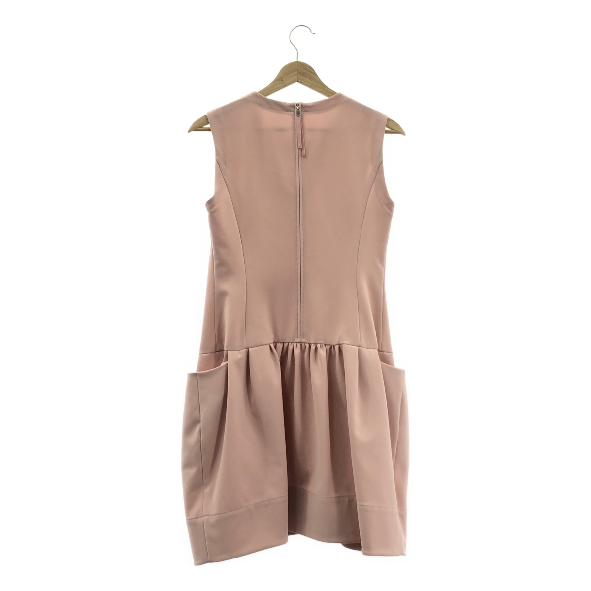 FOXEY NEW YORK / フォクシーニューヨーク ノースリーブ バックギャザー ポリエステル ワンピース