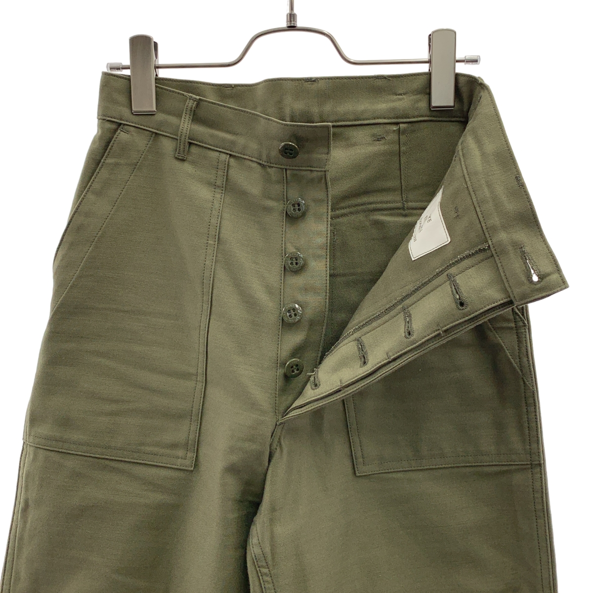 HYKE / ハイク BACK SATIN BAKER PANTS / バックサテン ベイカー パンツ