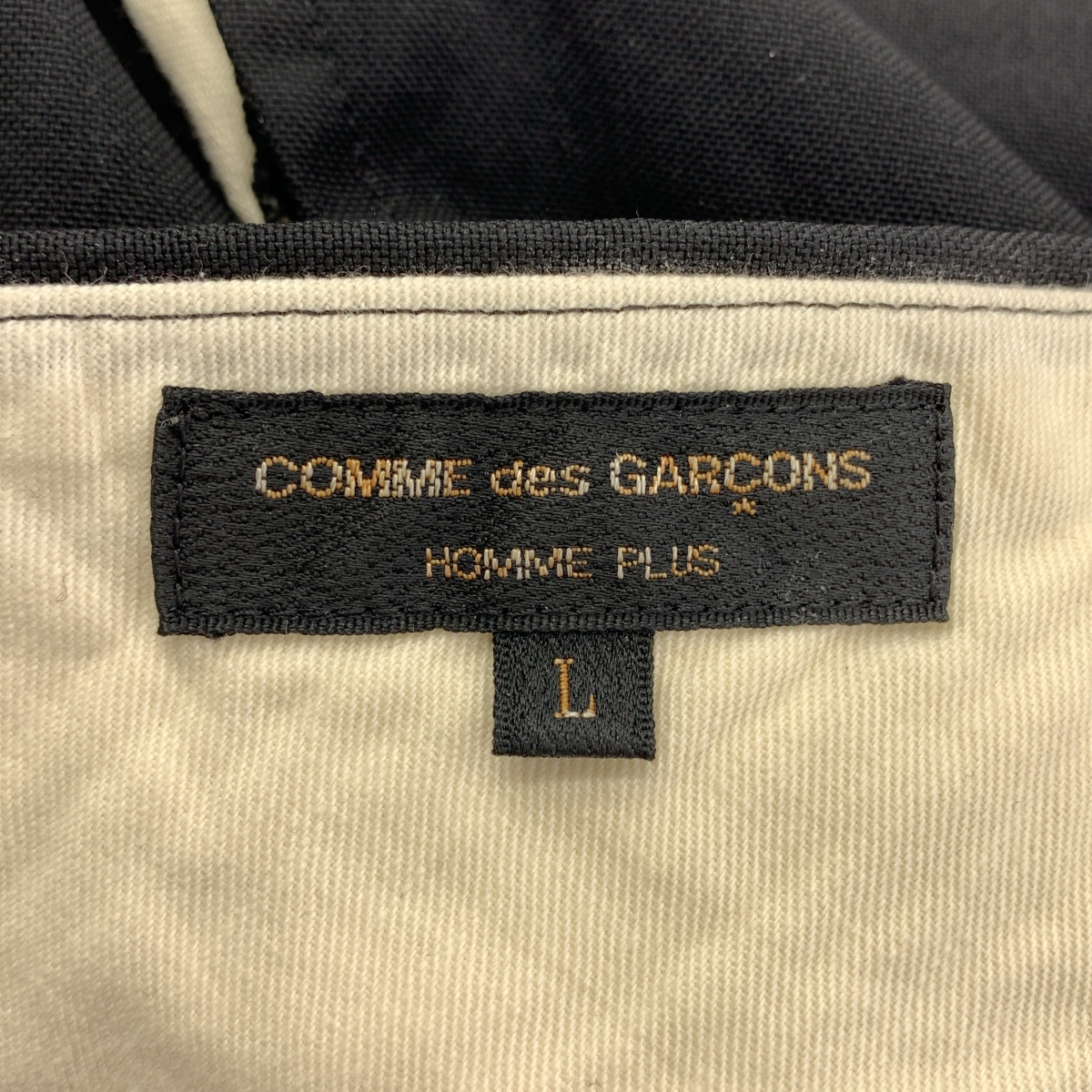 COMME des GARCONS HOMME PLUS / コムデギャルソンオムプリュス エステル テーパードパンツ