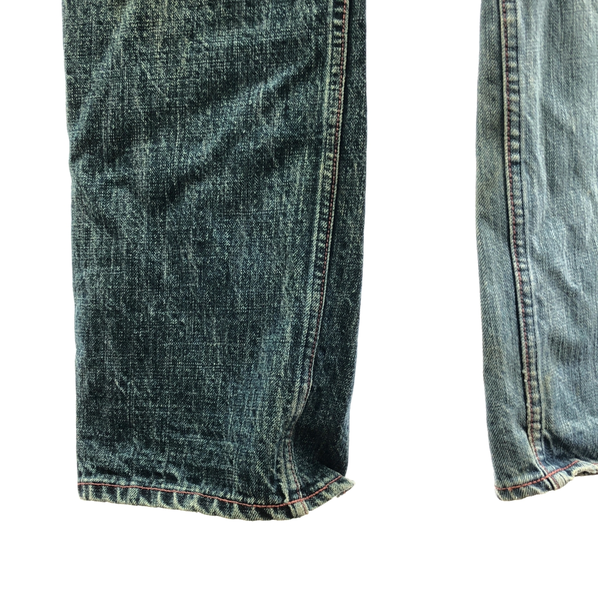 Alexander Lee Chang / アレキサンダーリーチャン 2トーン 切替 デニム オーバーオール