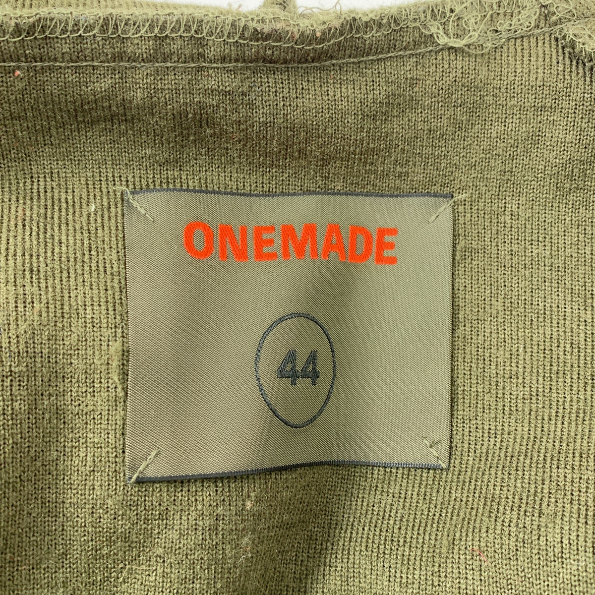 ONE MADE / ワンメイド BOA COAT ワッペン ミリタリー フーデッド ボアコート