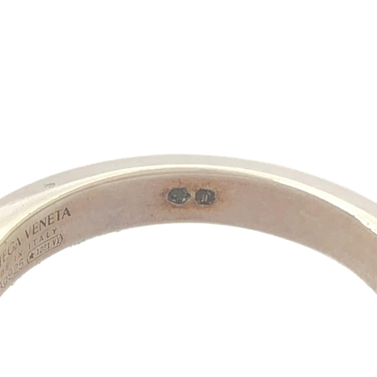 BOTTEGA VENETA / ボッテガヴェネタ シルバー フープ ピアス