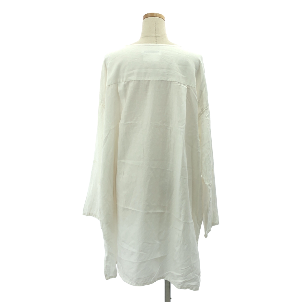 veritecoeur / ヴェリテクール スリット ボリューム オーバー ブラウス