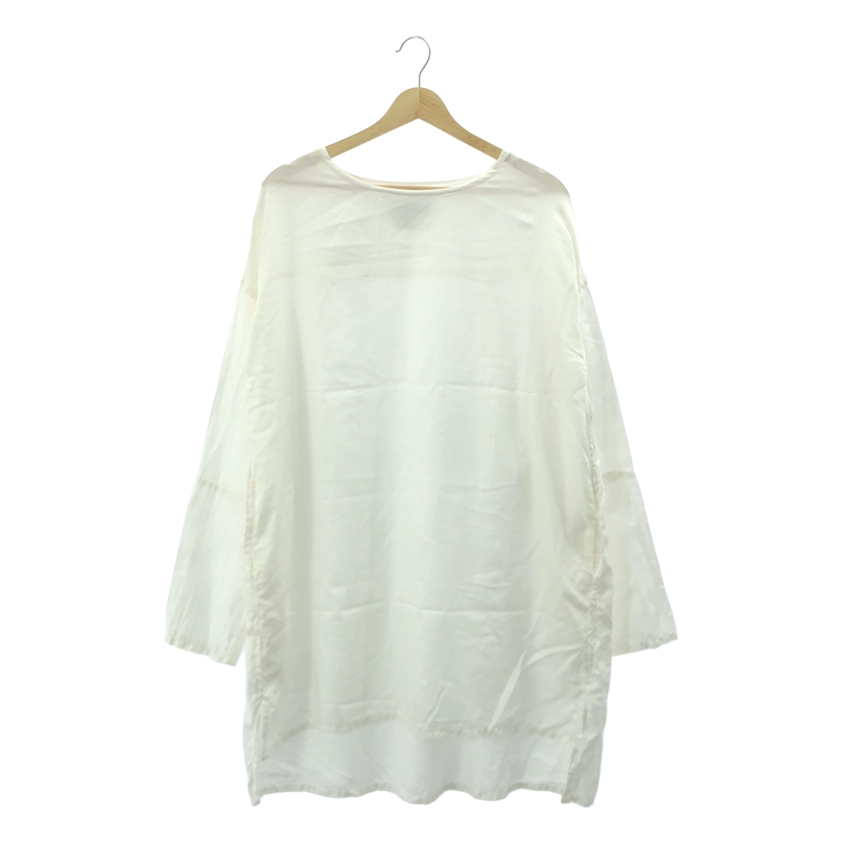 veritecoeur / ヴェリテクール スリット ボリューム オーバー ブラウス