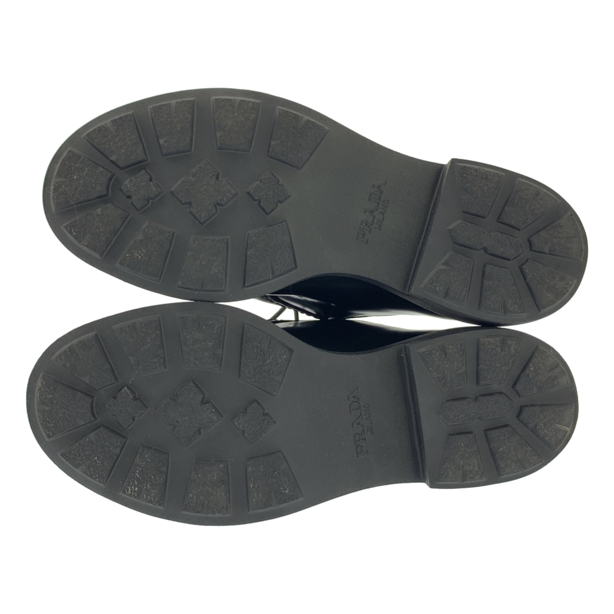 PRADA / プラダ DIAPASON BRUSHED LEATHER LACEUP SHOES ブラッシュレザー レースアップ シューズ