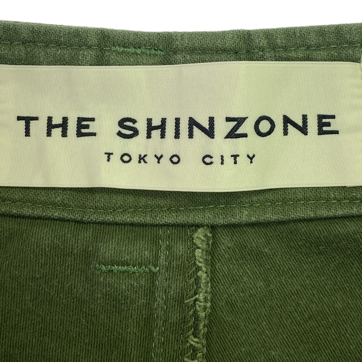 Shinzone / シンゾーン BAKER PANTS ベイカーパンツ コットン バックサテン
