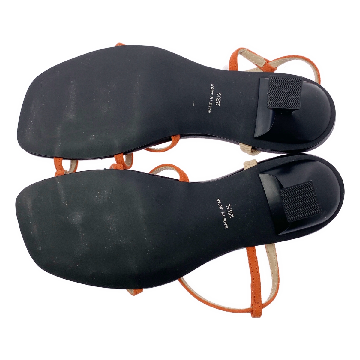 その他 レザー スクエアトゥ サンダル シューズ