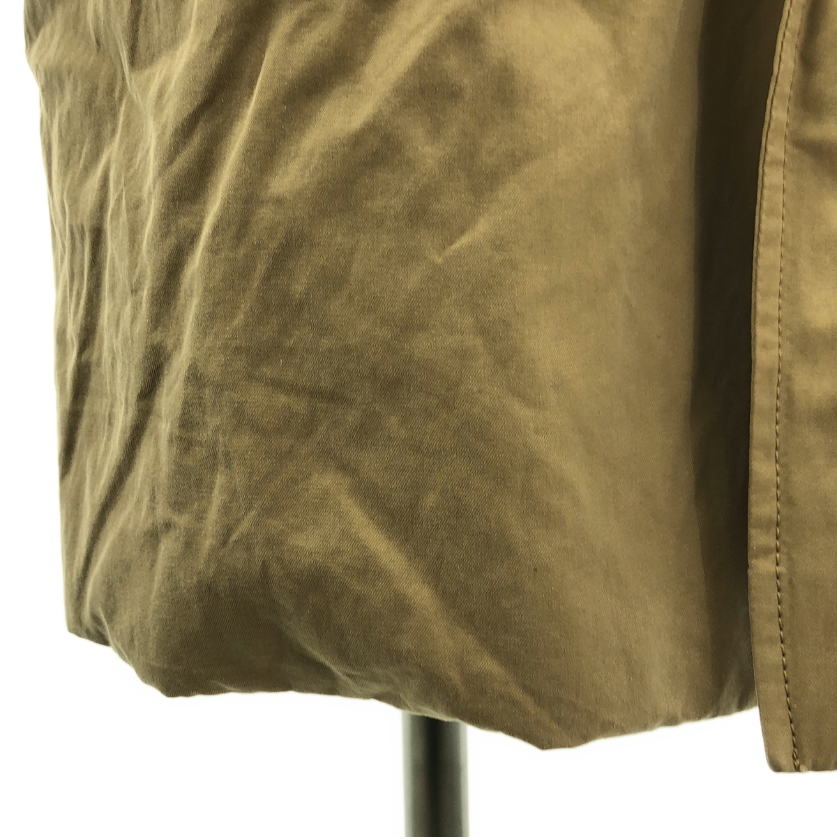 MONCLER / モンクレール ロゴボタン ベルテッド 中綿 オーバーコート